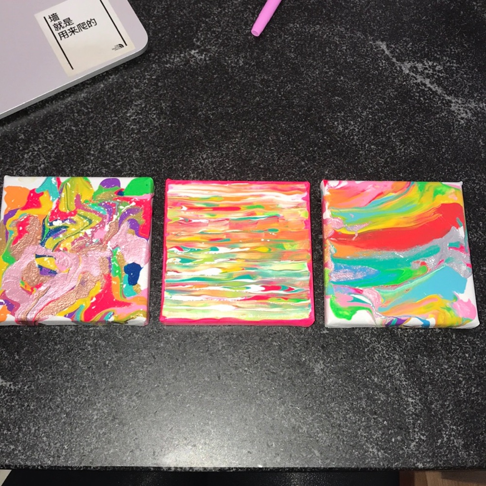 Hand painted 3 canvas bundle - Picture 7 of 16